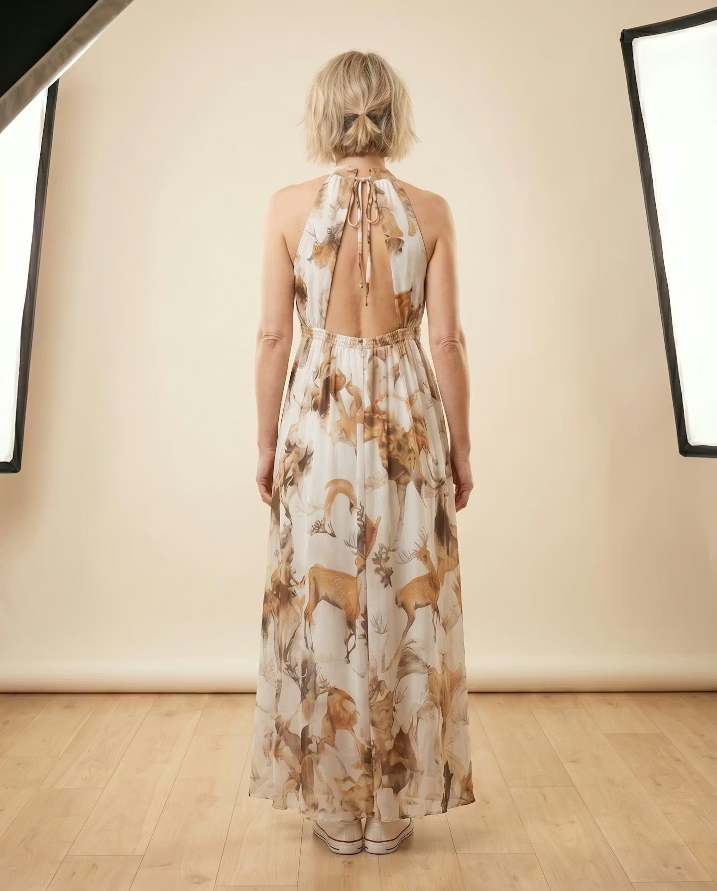 Arden Halter Maxi Dress