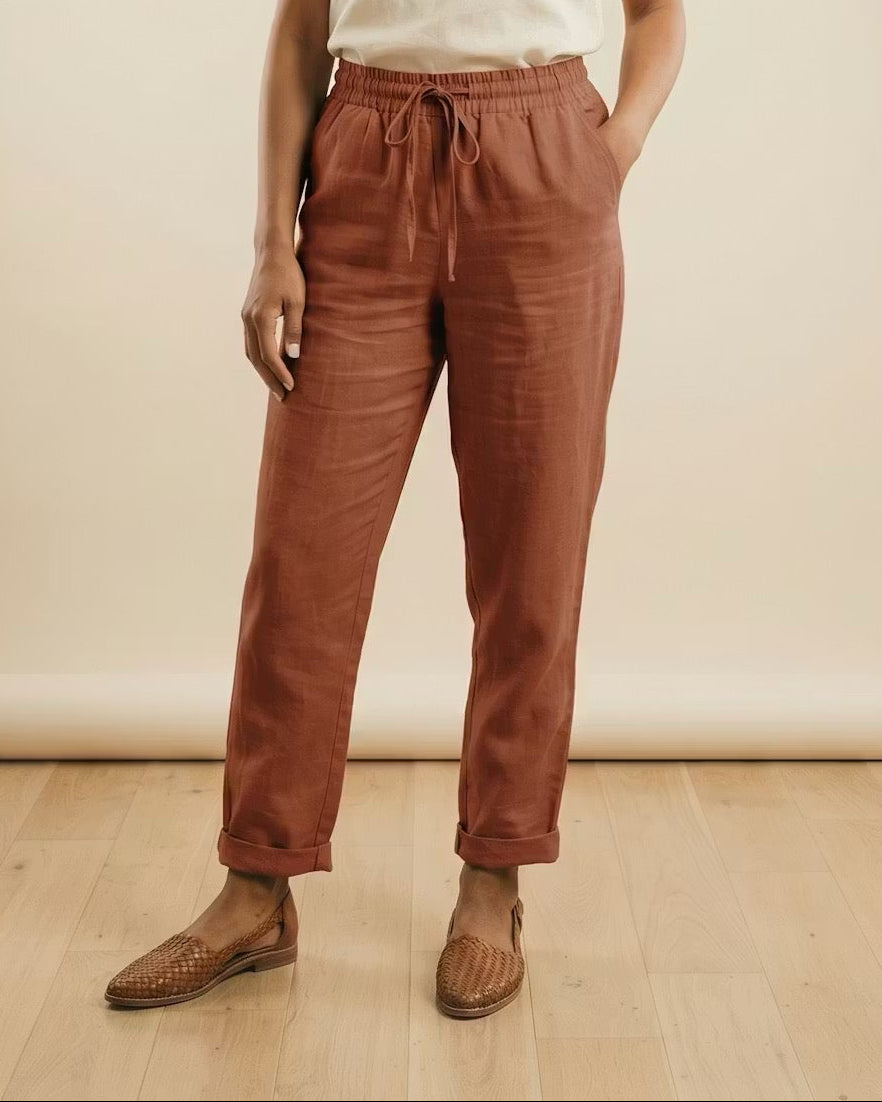 The Nomad Linen Trousers