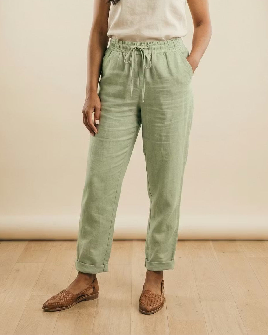 The Nomad Linen Trousers
