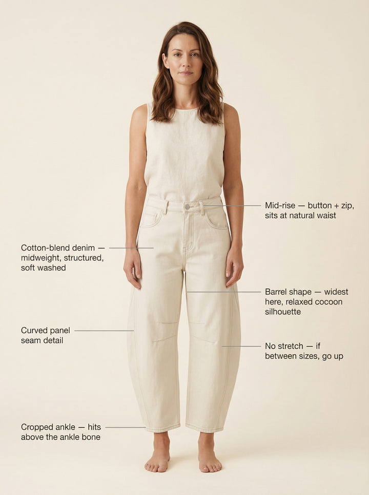 Ardern Everyday Barrel Jeans