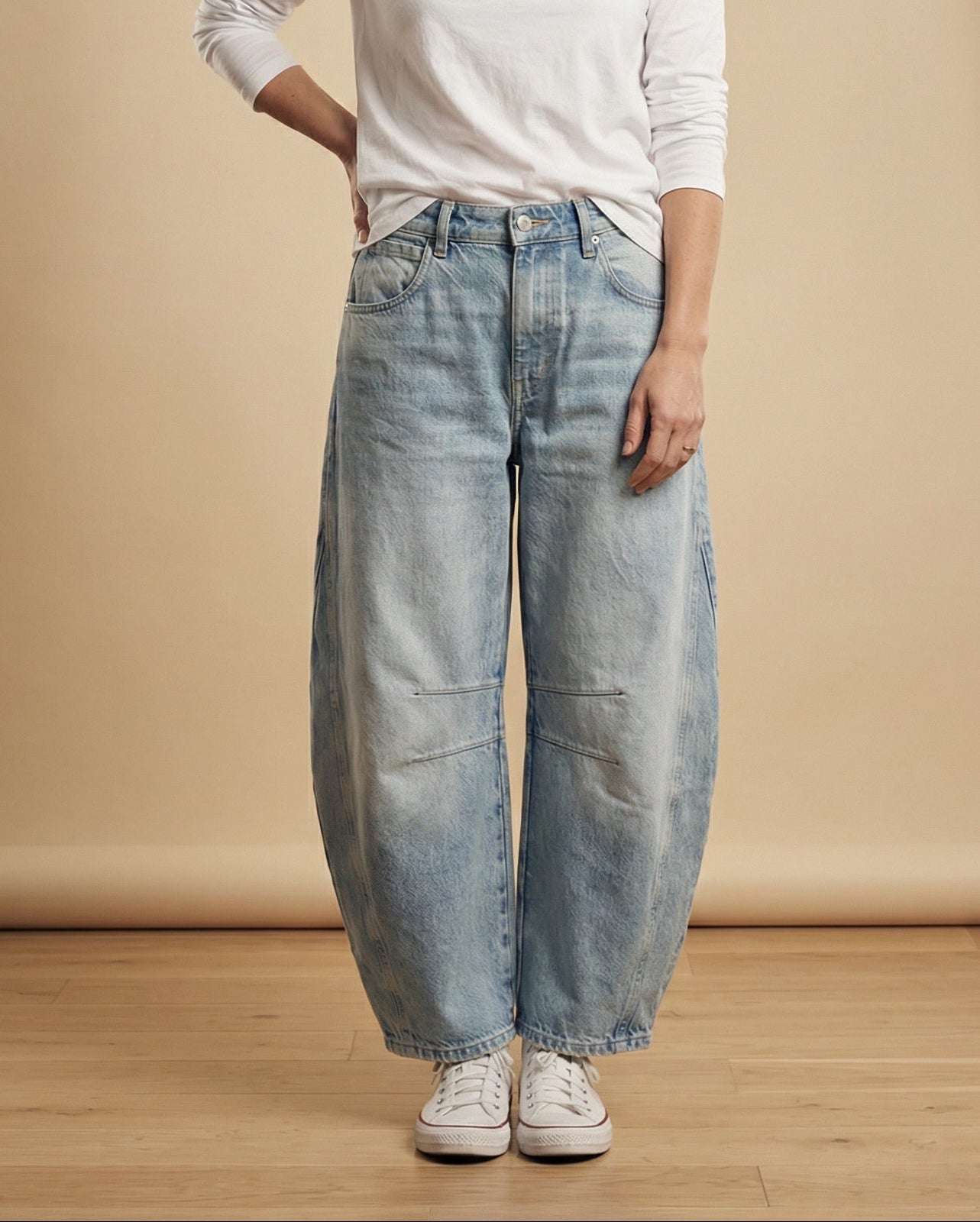 Arden Everyday Denim Barrel Jeans