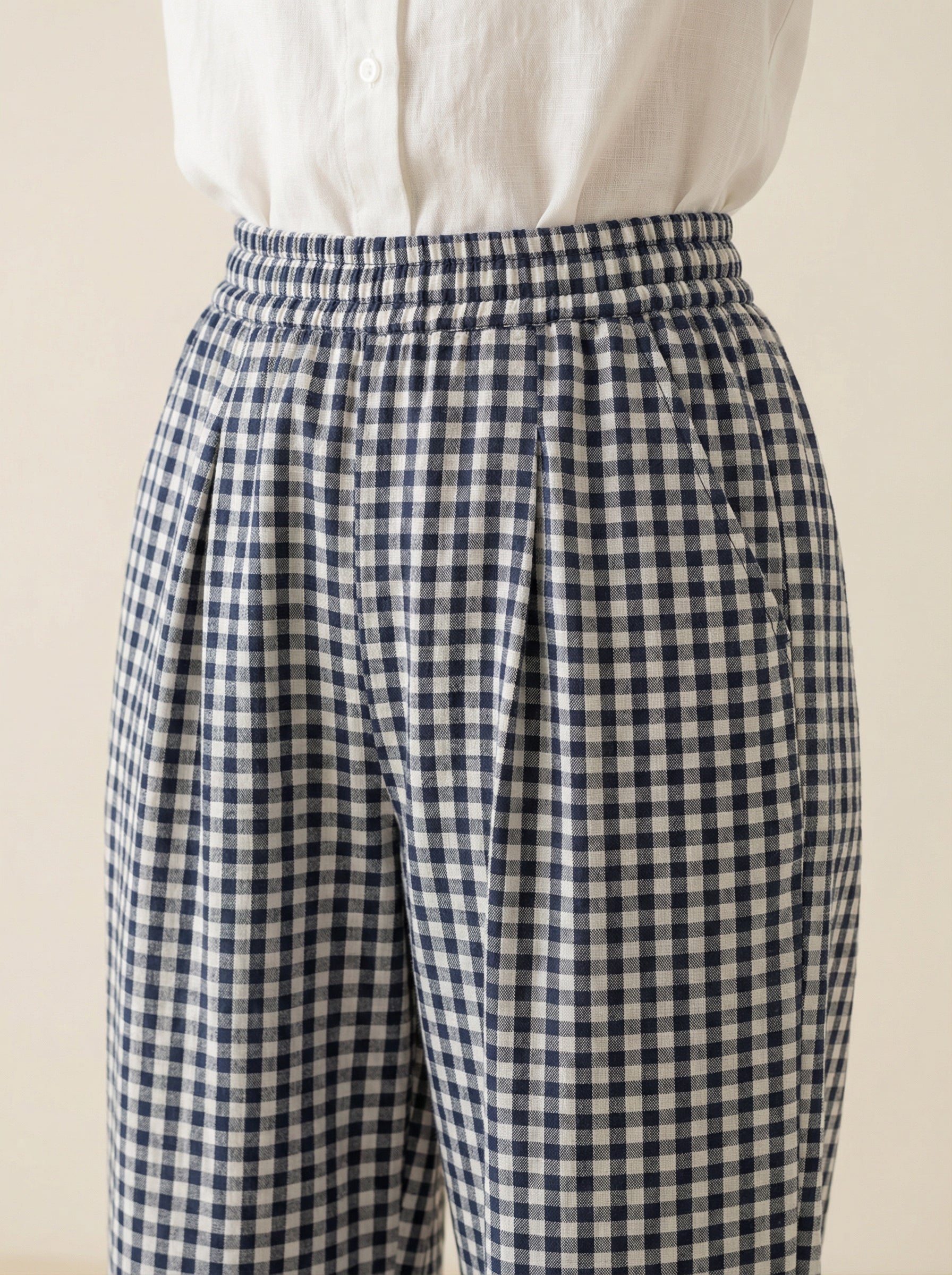 Spring Gingham Pants
